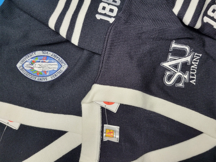 SAU Custom Embroidered Cardigans