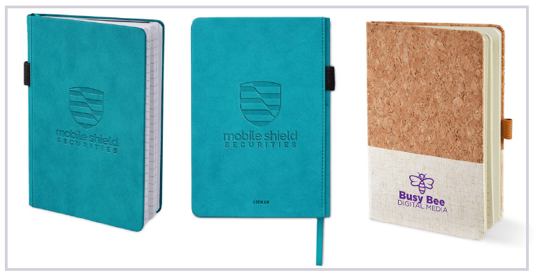 Take journaling to another level with a customized notebook or journal. 
