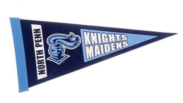Nothing beats a school pennant, the classic and all-time favorite token.